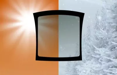 Ice Control - beheizbare Scheibe